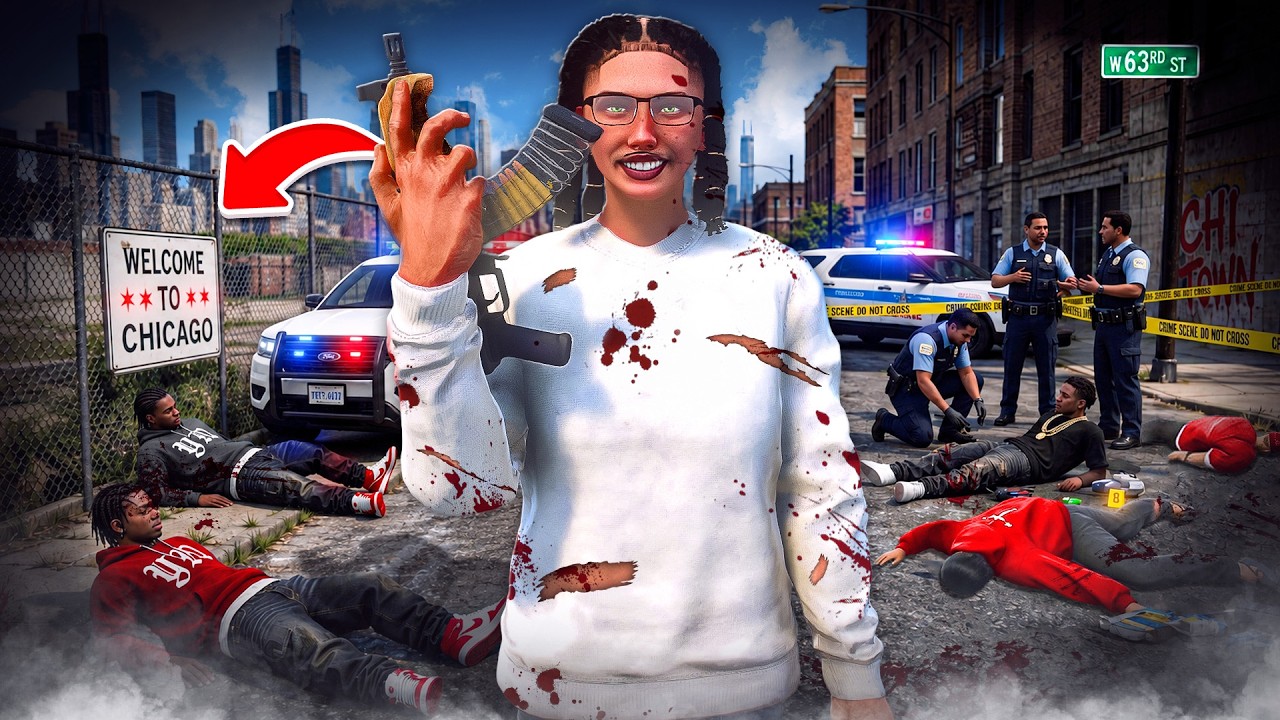 I CRASHED OUT and BACKDOORED every GANG In CHICAGO In GTA 5 RP..