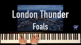 London Thunder - Foals - Piano Resimi
