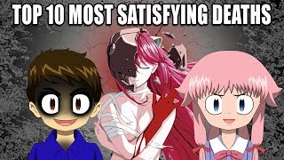 TOP 10 MOST SATISFYING DEATHS IN ANIME! - Ft.PhantomStrider