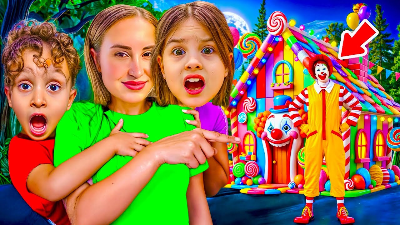 KUZEY ELİF GİZEMLİ PALYAÇO EVİNE GİTTİK ‼️