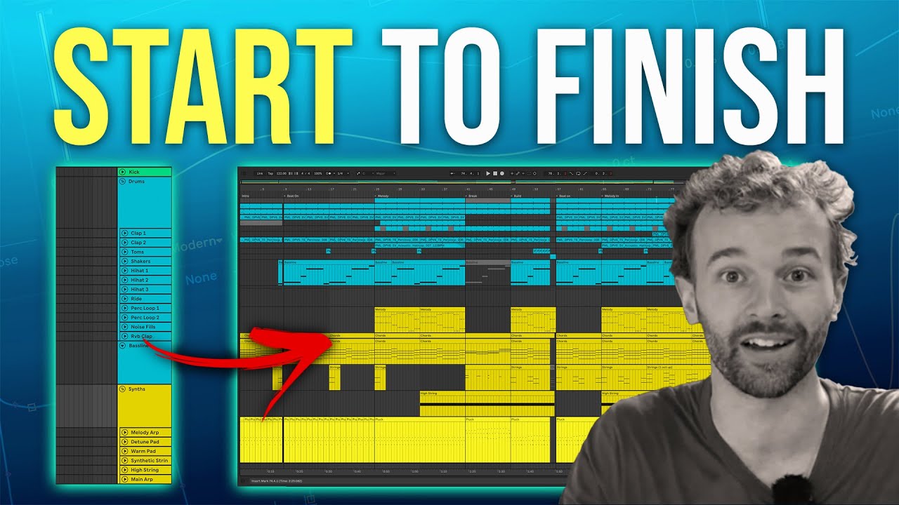 Making A Melodic House Track From Start To Finish | Ableton only