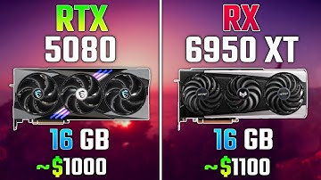 RTX 5080 vs RX 6950 XT | Test in 7 Games
