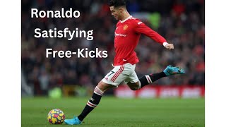 Ronaldos Satisfying Free-Kicks Credits To 