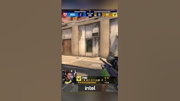 Sick ZywOo 1v3 clutch against MOUZ #shorts #csgo #subscribe