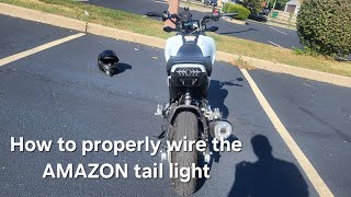 Honda Grom AMAZON tail light wiring Net Worth
