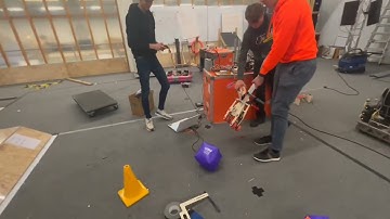 FRC4481 - 2023 Prototypes - QuickClaw McGraw Cube Launching Test 1