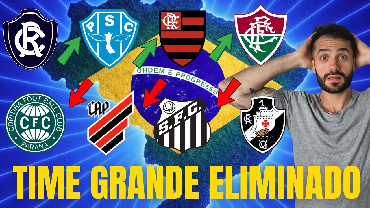 TIMES GRANDES JÁ ESTÃO ELIMINADOS! TEREMOS RE-PA E OUTROS CLÁSSICOS NAS FINAIS!