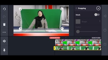 How do you get the Chroma Key in KineMaster?