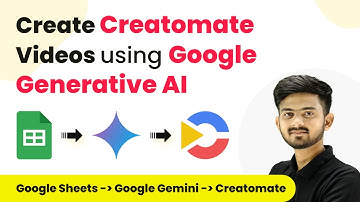 How to Generate Creatomate Videos using Google Generative AI