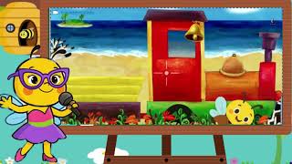 ABC Train (A–K) | Nursery Rhymes | Litte Bee