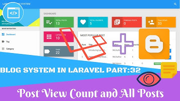 Blog System in Laravel Part 32 Post View Count and All Posts