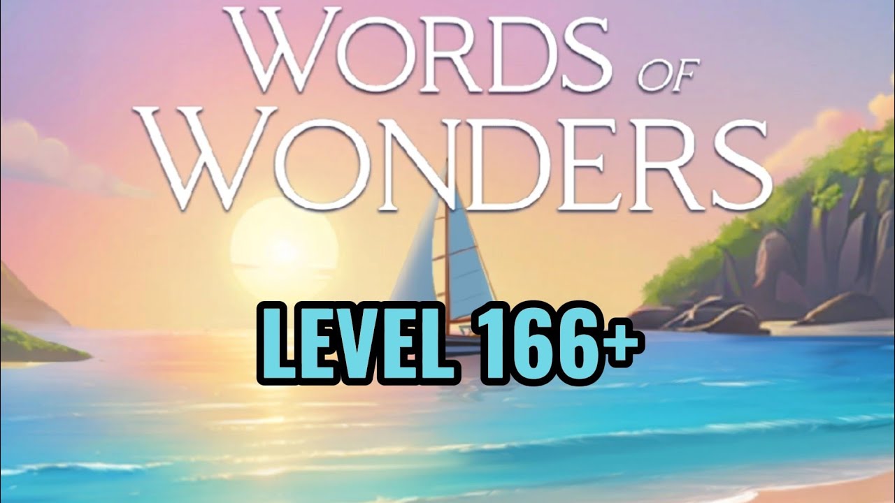 WORDS OF WONDERS LEVEL 166+