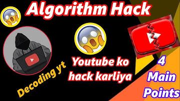 How @decodingyt Hack😱 Youtube Algorithm || 4 main points || Must watch