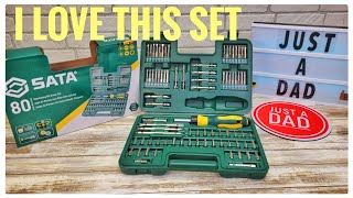 Best 1/4 Ratcheting Screw Driver Bit Set SATA 80 Piece Bit Set    I LOVE THIS SET!!! screenshot 2