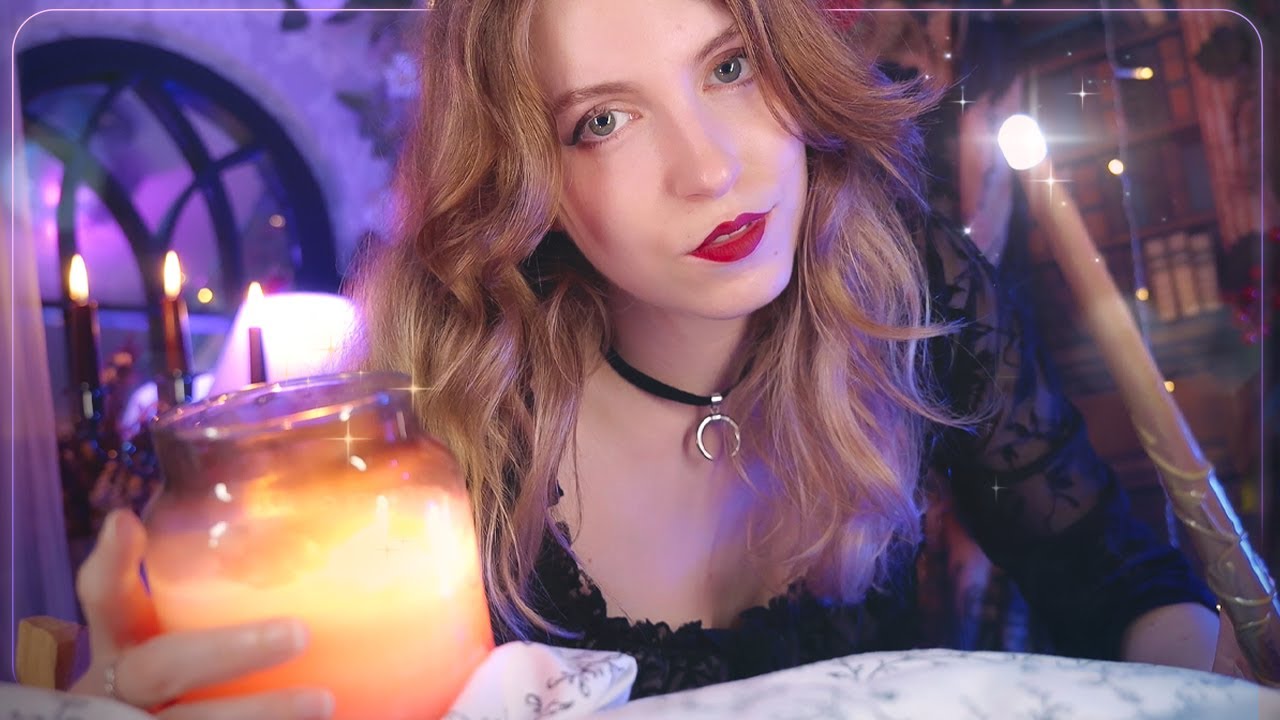 ASMR Roleplay Fantasía | HECHICERA CELOSA en TU CAMITA 🖤 No veas esto si aún piensas en tu EX… 😳