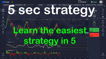 The simplest 5-second pocket option strategy 2024 | easy binary option strategy