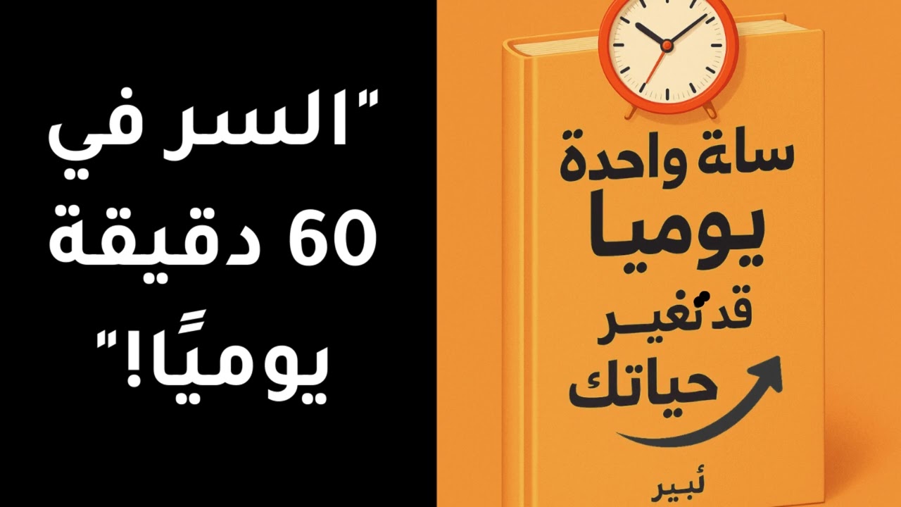 ساعة واحدة يومياً كفيلة بتغيير حياتك! 💥 ملخص حواري ملهم لأفكار ستقلب يومك رأساً على عقب