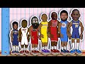 The Best Shooting Guard at Every Height! (NBA Height Comparison Animation)