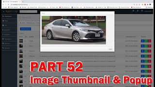 Part 52 - Image Thumbnails and Image Modal Popup
