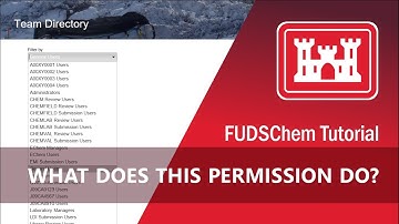 What Does This Permission Do? - FUDSChem