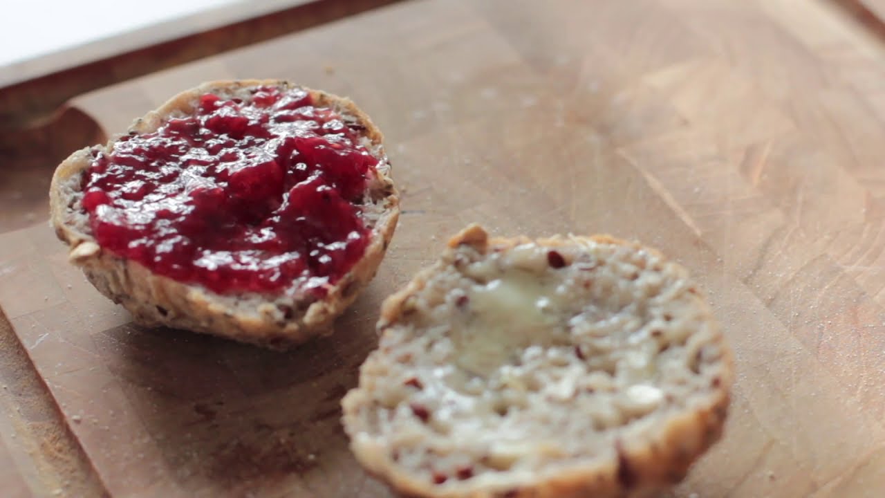 Buns aux graines de chia sans gluten - Petits pains avec levure sèche - Recette # 185