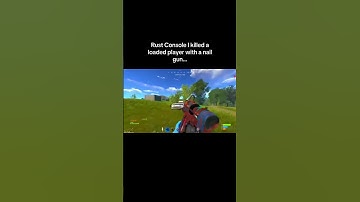 Rust Console I killed a loaded player with a nail gun…#shorts #rust #rustconsole