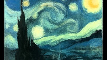 Starry Night via Processing 2