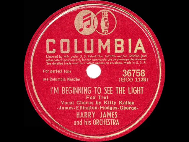 Harry James - I'm Beginning To See The Light