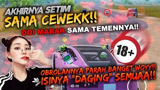 GAGAL FOKUS!! SETIM SAMA CEWEK & TEMENNYE!! BAHASA & OBROLANNYA KACAU WOYY!! | PUBG MOBILE INDONESIA