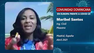 Maribel Santos - Dominicanos en Europa frente a Covid-19