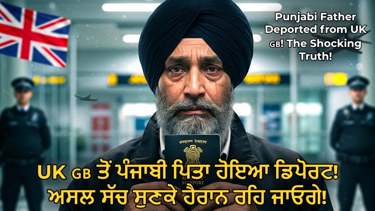 Punjabi Father Deported from UK 🇬🇧 | The Shocking Truth You Must Hear! 
