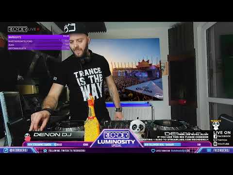 Luminosity presents: ReOrder live; exclusive 4 hour DJ set!
