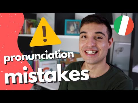 Most Common PRONUNCIATION Mistakes in Italian