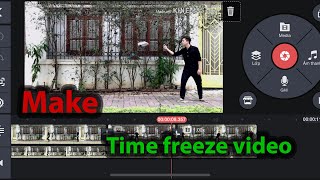 Kinemaster professional video editing tutorial | freeze frame effect