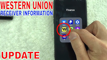 ✅ How To Update Western Union Receiver Information 🔴