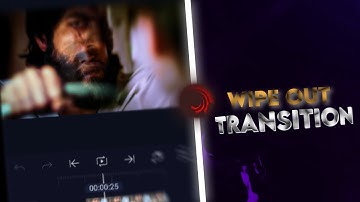 Alight Motion Wipe Out Transition Free Preset 🖤✨ | Free Presets | Alight Motion | Prince Vkf