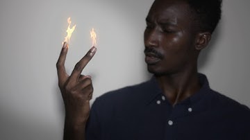 Adobe After Effects fire hands