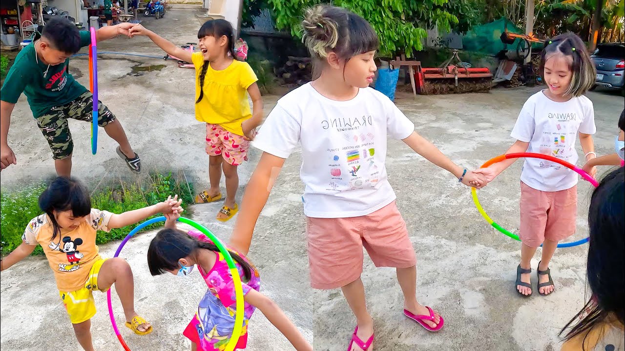 หนูยิ้มหนูแย้ม กิจกรรมเด็ก จับมือลอดห่วง