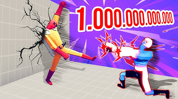 THE ONE TRILLION DAMAGE PER FIST: BOXER 1 VS 1 TOURNAMENT | TABS Totally Accurate Battle Simulator