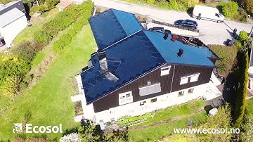 Ecosol Sunstyle installation Oslo 2020.