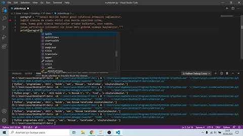 Python Karakter Dizileri: splitlines Yöntemi