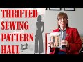 ☎️❤️ THRIFTED SEWING PATTERN HAUL ❤️☎️| BUDGETSEW #FRIDAYSEWS