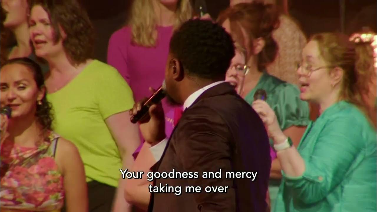Your Grace Is Chasing Me Down Lyrics Chasing me down Israel Houghton Bethel Mass Choir - YouTube