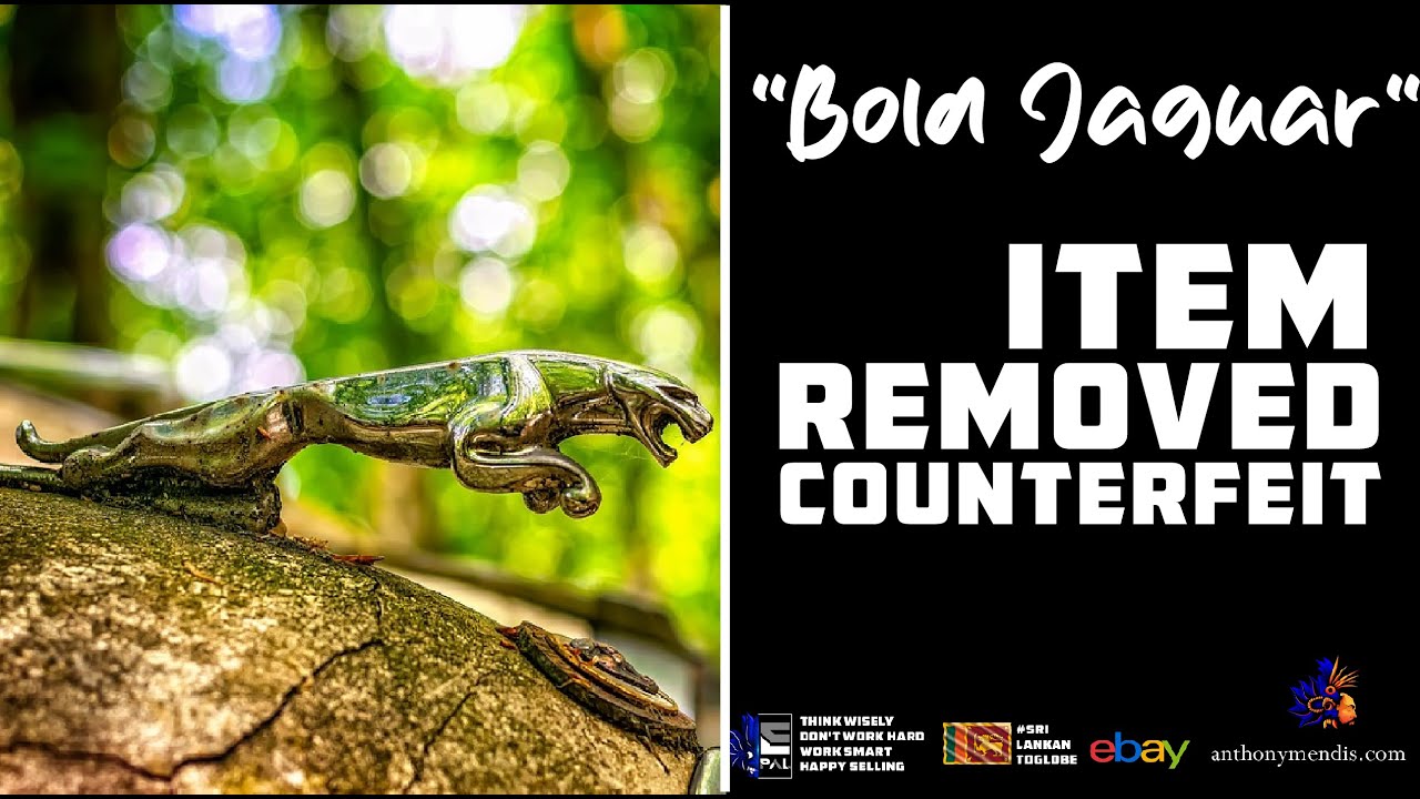 Bold Jaguar - Item Removed - Counterfeit Policy