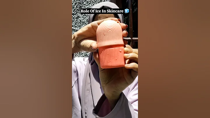 Does ICING 🧊 on face do anything? #skincare #viralshort #ytstudio #shortsvideo #shorts #ice