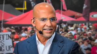 James Franklin College GameDay Interview
