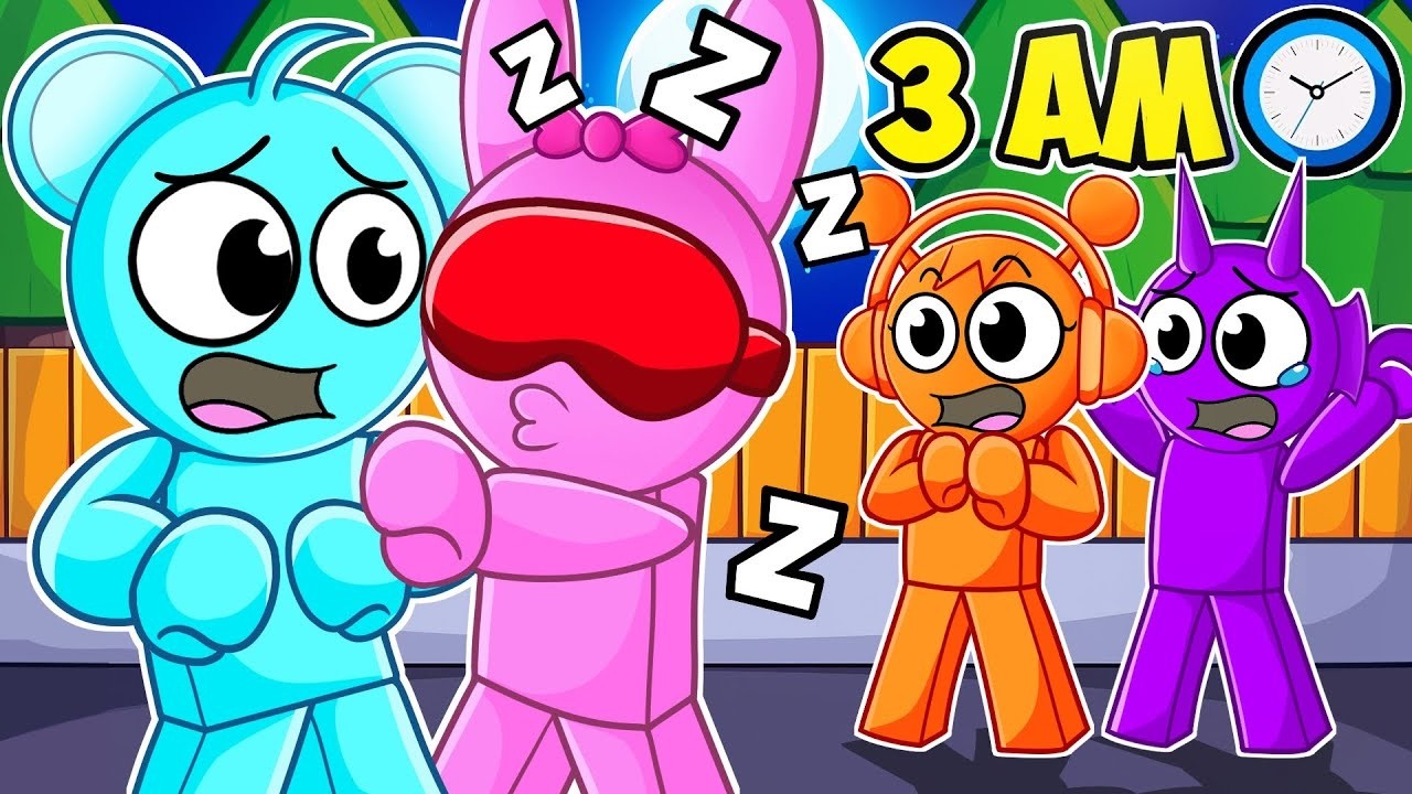 Pinki Is Sleepwalking At 3AM In Roblox Snapchat - YouTube