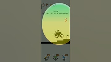 Draw 2 Save 3 Motorcycle Level 2 Android Gameplay #shorts