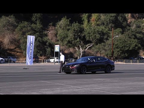 Lexus Previews New Safety Technology on 2018 LS