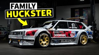 Subaru's ULTIMATE Gymkhana Wagon: 862hp, Carbon Everything, Active Aero, and More